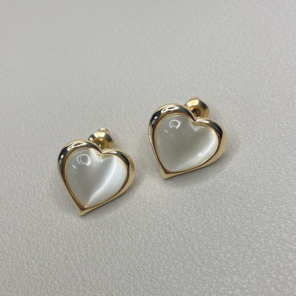 Heart Stud Earrings